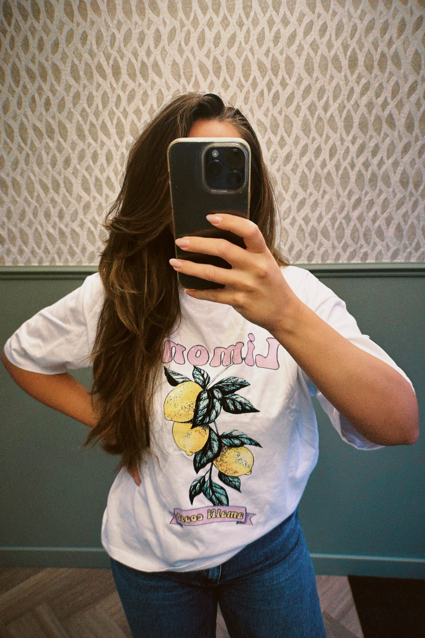 Limone t-shirt Lila en Roze