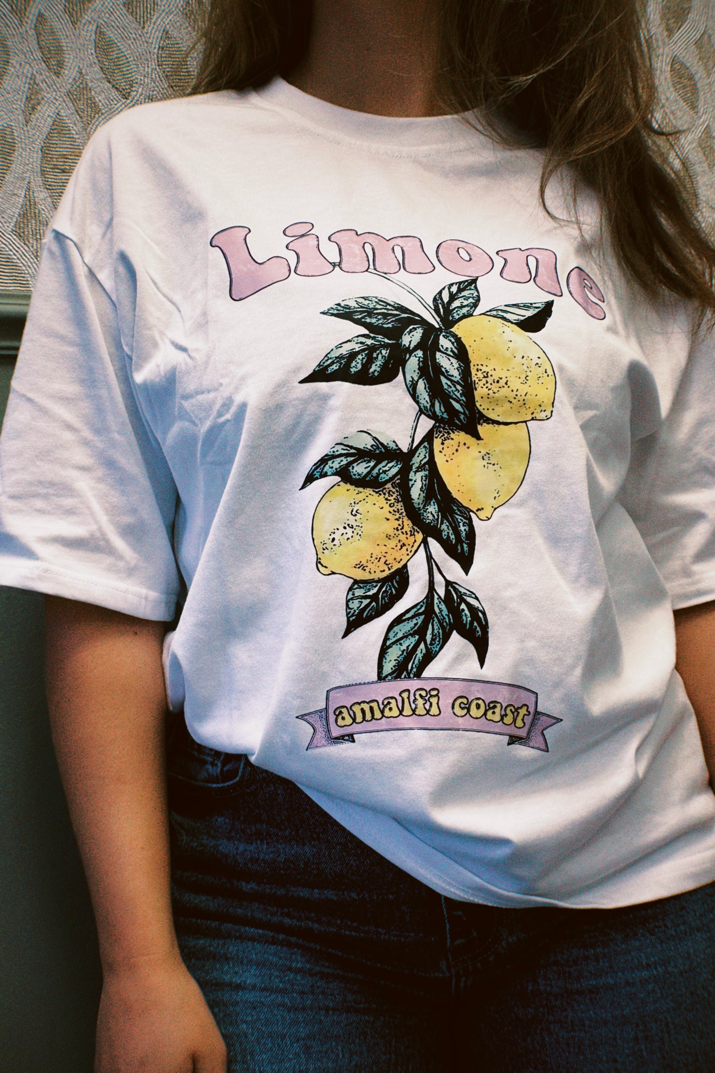 Limone t-shirt Lila en Roze